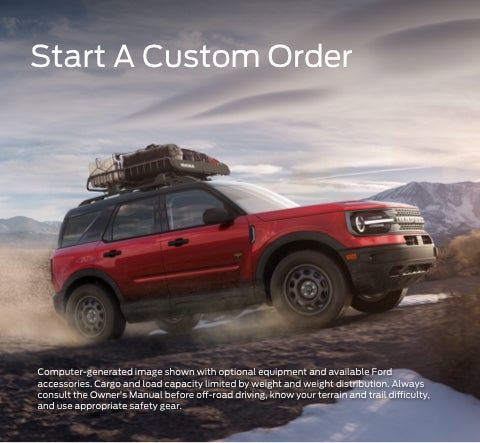 Start a custom order | Jim Click Ford in Tucson AZ